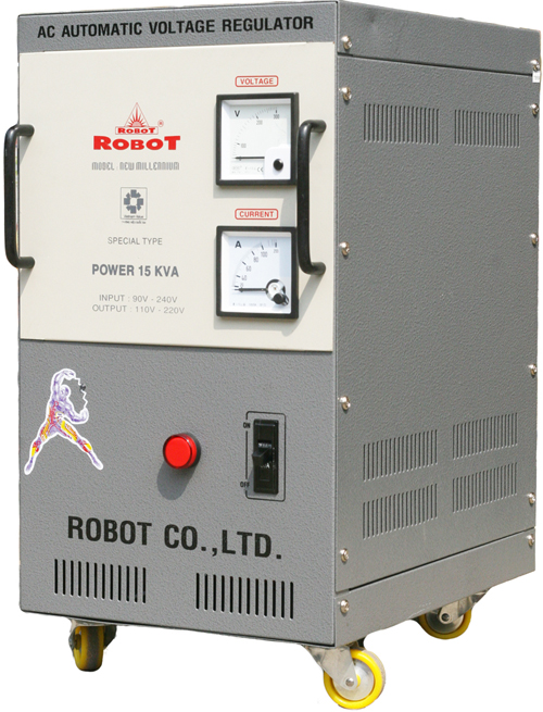 Ổn Áp Robot 15 KVA 1 Pha